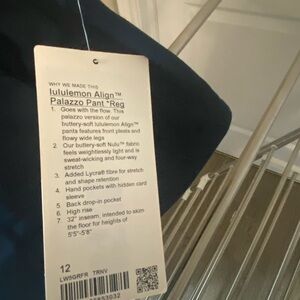 lululemon athletica Navy Palazzo Pants